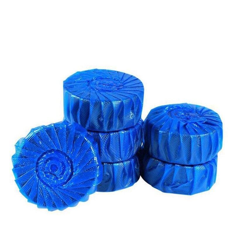 10Pcs Automatic Flush Blue Bubble Toilet Cleaner Toilet Deodorization Cleaning Household Chemicals for Bathroom Restroom Cleaner