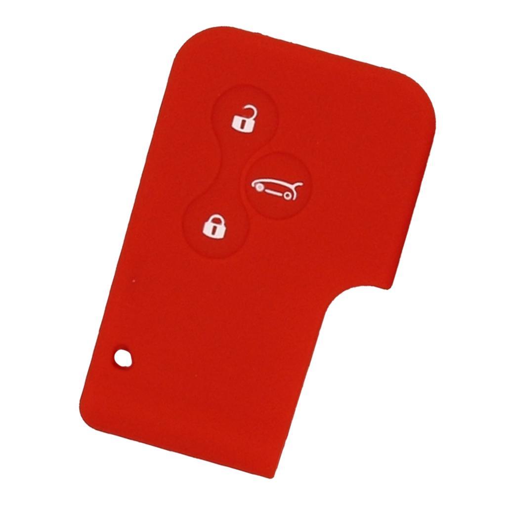 Car Smart Key Fob 3 Button Silicone Protector Cover Case For