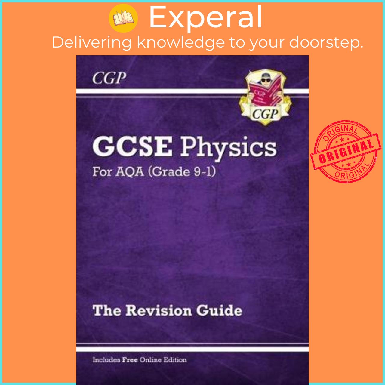 Sách - Grade 9-1 GCSE Physics: AQA Revision Guide with Online Edition - Higher by CGP Books (UK edition, paperback)