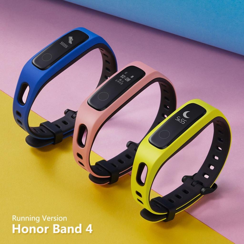 For HUAWEI Honor Band 4 Running Version with Soft Rubber Silicone Bracelet