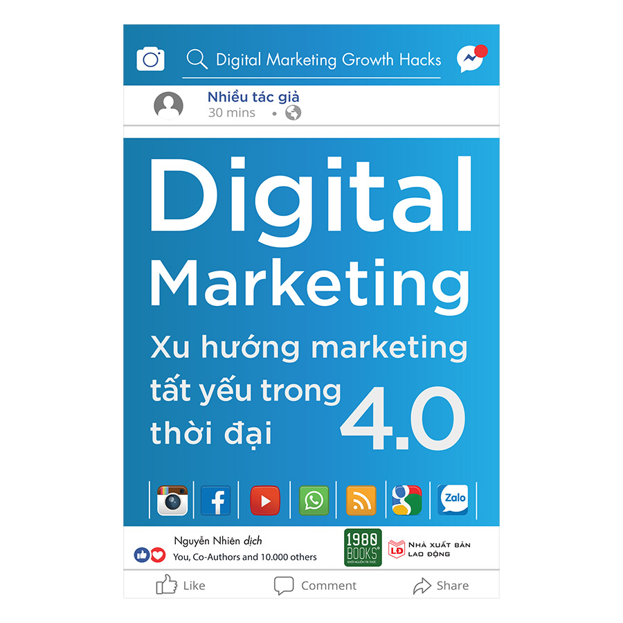 Combo Digital Marketing – Xu Hướng Marketing Tất Yếu Trong Thời Đại 4.0 + Marketing Trong Cuộc Cách Mạng Công Nghệ 4.0 ( 2 Cuốn )