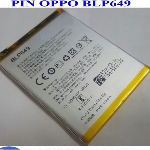 Thay pin dành cho Oppo A83 BLP649 3180 mAh