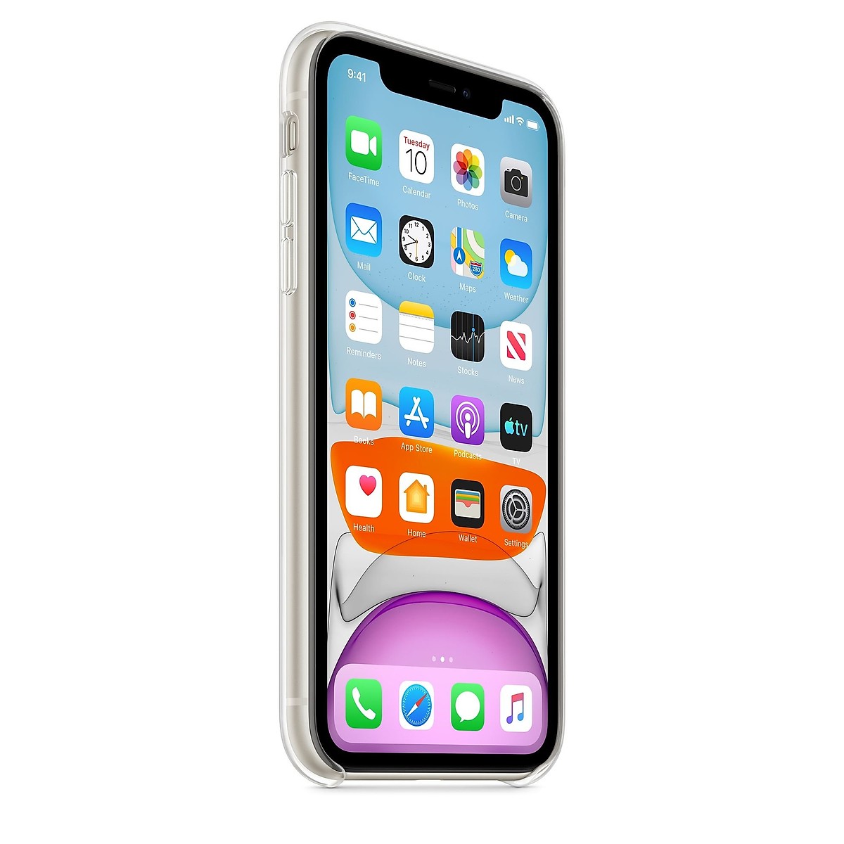 Hình ảnh Ốp Lưng Dẽo Silicone Dành Cho Apple: iPhone 11, iPhone 11 Pro (Trong suốt) - Iphone 11 Pro Max