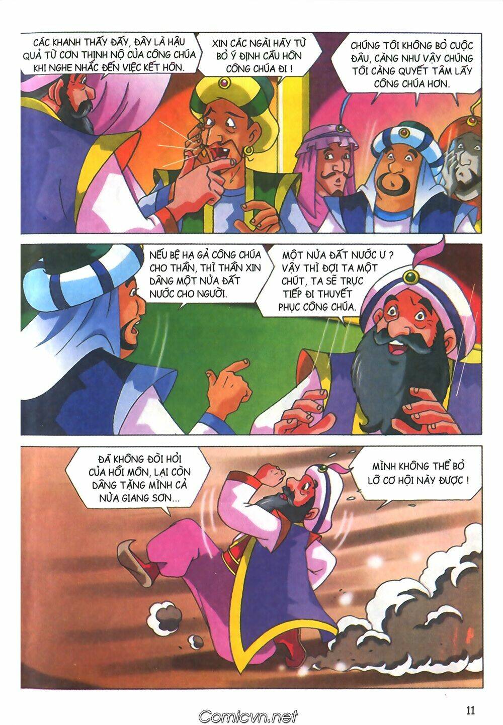 nghìn lẻ một đêm màu chapter 9 10