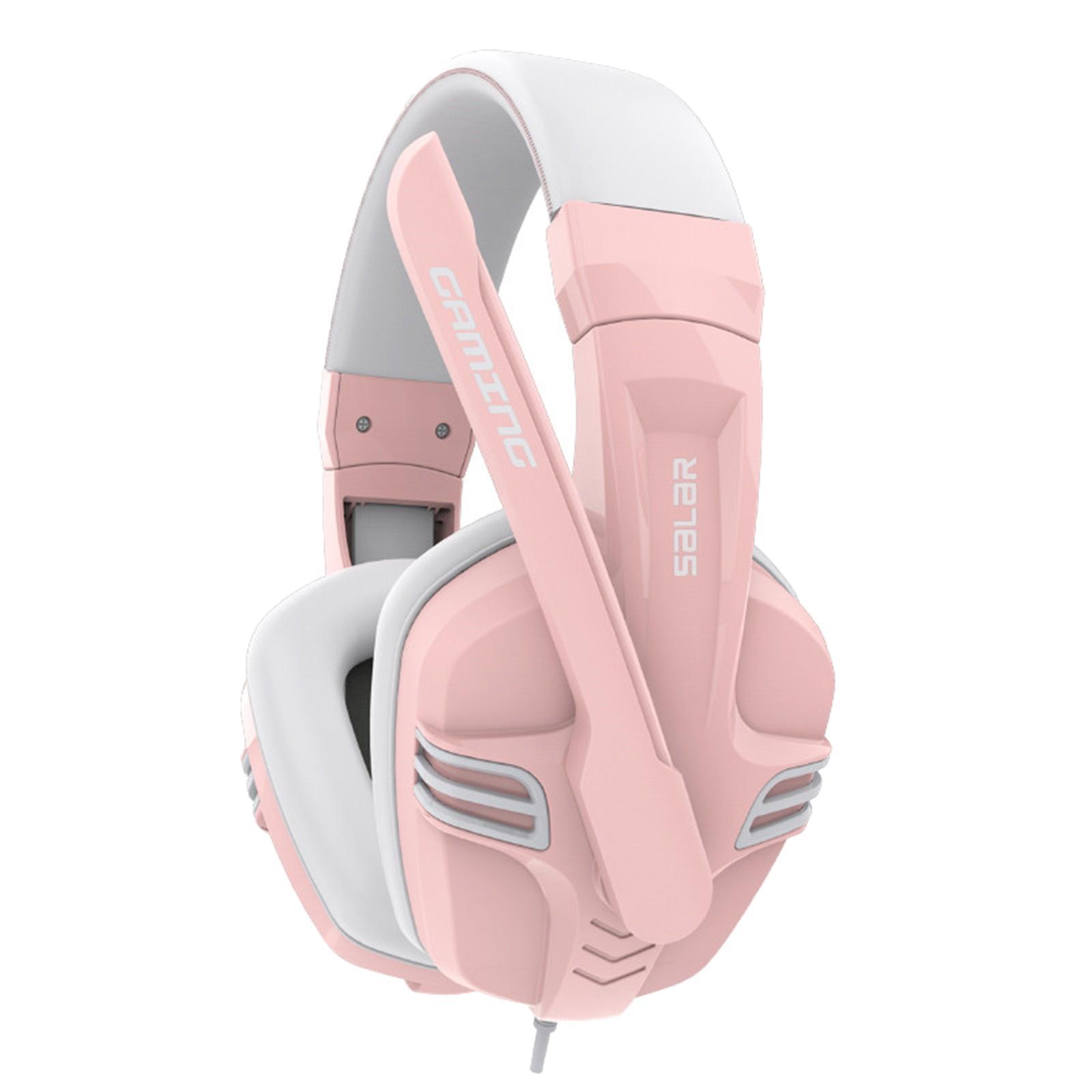 3.5mm Stereo Gaming Headset Wired Headphone with Mic Noise Cancelling