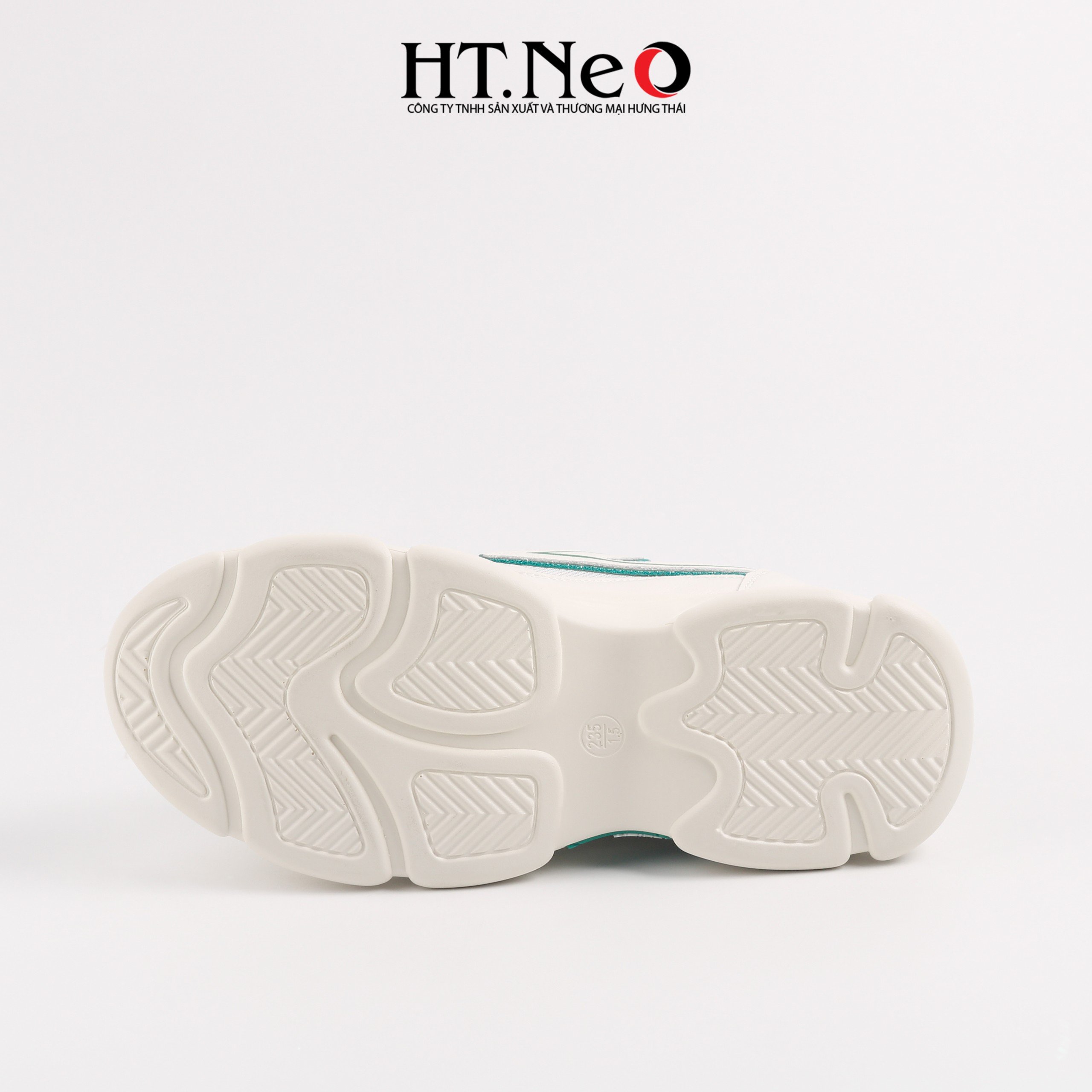 Giày thể thao, giày sneaker nữ đế cao su đúc, đế cao, chất liệu da kết hợp vải lưới, kiểu dáng trẻ trung, đi êm chân, thoải mái TTN09