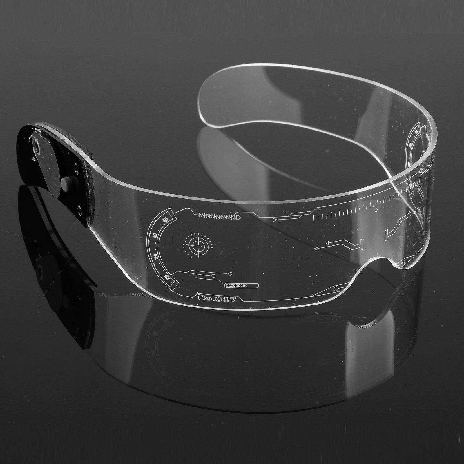 LED Wireless Glasses Light Up Glow Sunglasses Eyewear Shades for Nightclub