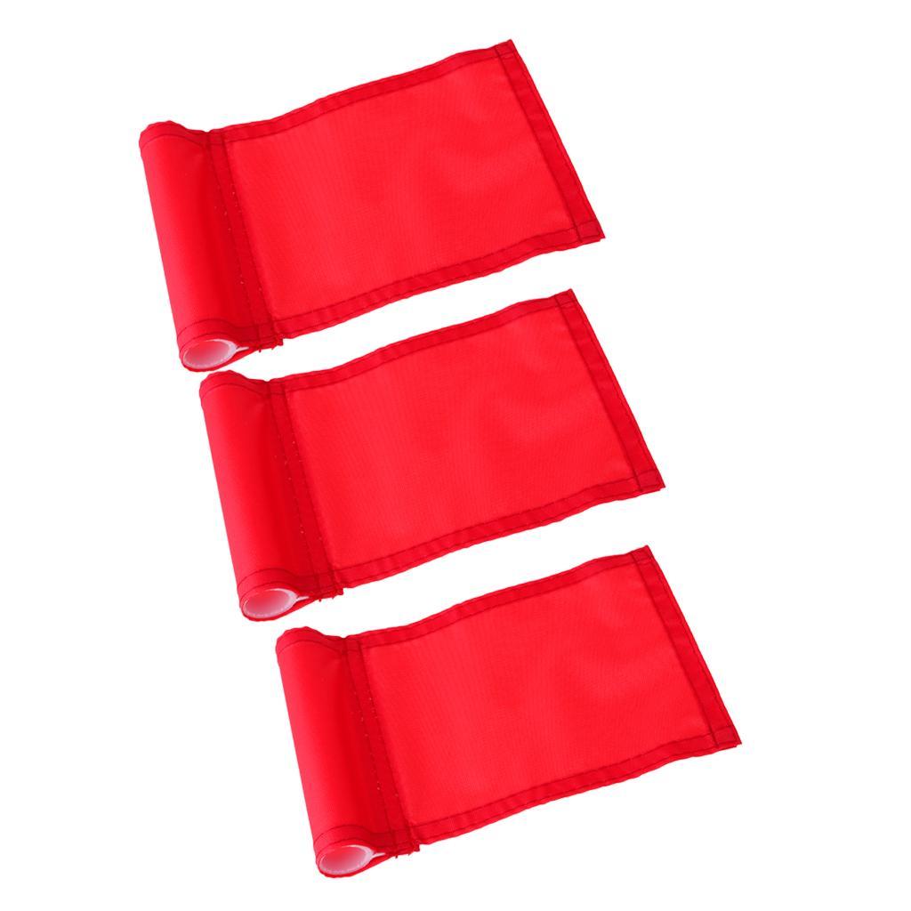 3x Practice Golf Hole Pole Cup Flag Stick Putting Green Flagstick