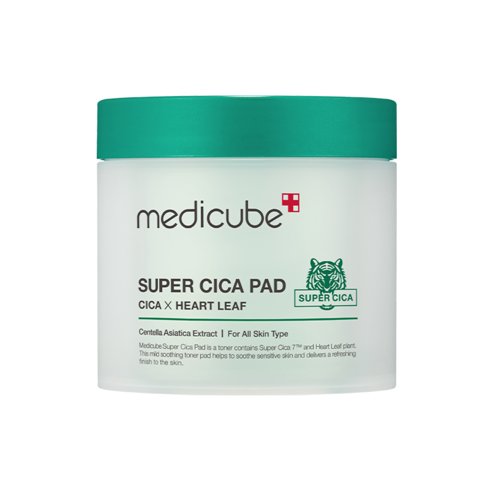 Toner Dịu Da Nhạy Cảm Medicube Super Cica Pad (Vegan) 150g/70 miếng