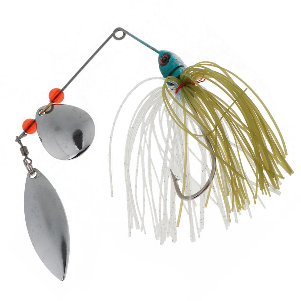 15g Hard Metal Fishing Lure Spinner Bait Spoon Tackle