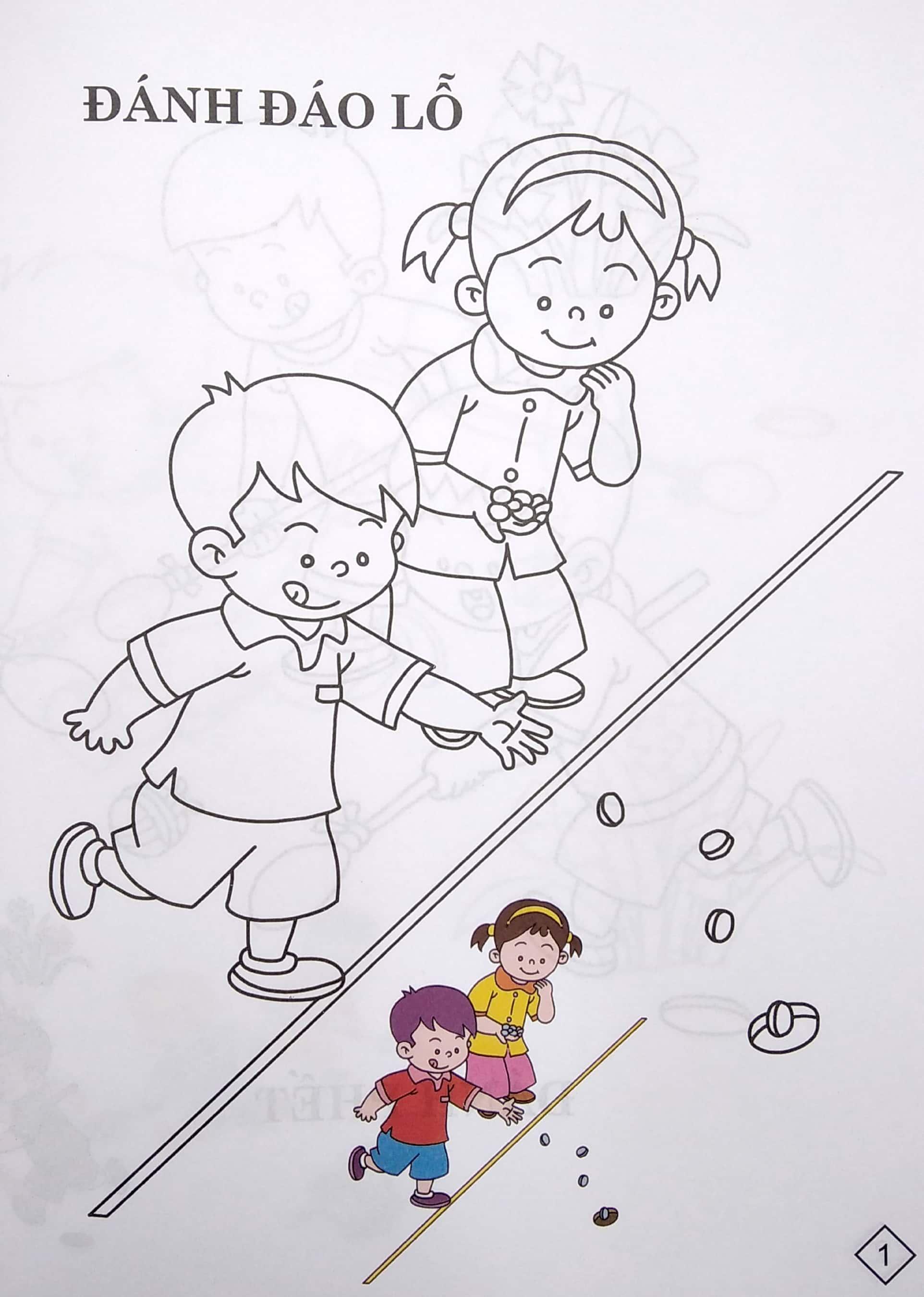 Bé Tô Màu Trò Chơi Dân Gian - Tập 3
