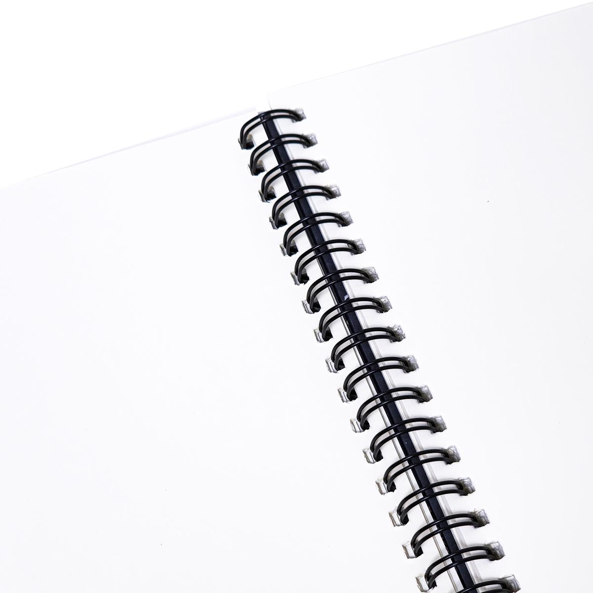 Sổ Lò Xo Little Christmas B6 - Giấy Trơn - 120 Trang 100gsm - The Sun 04 - Màu Xanh Dương