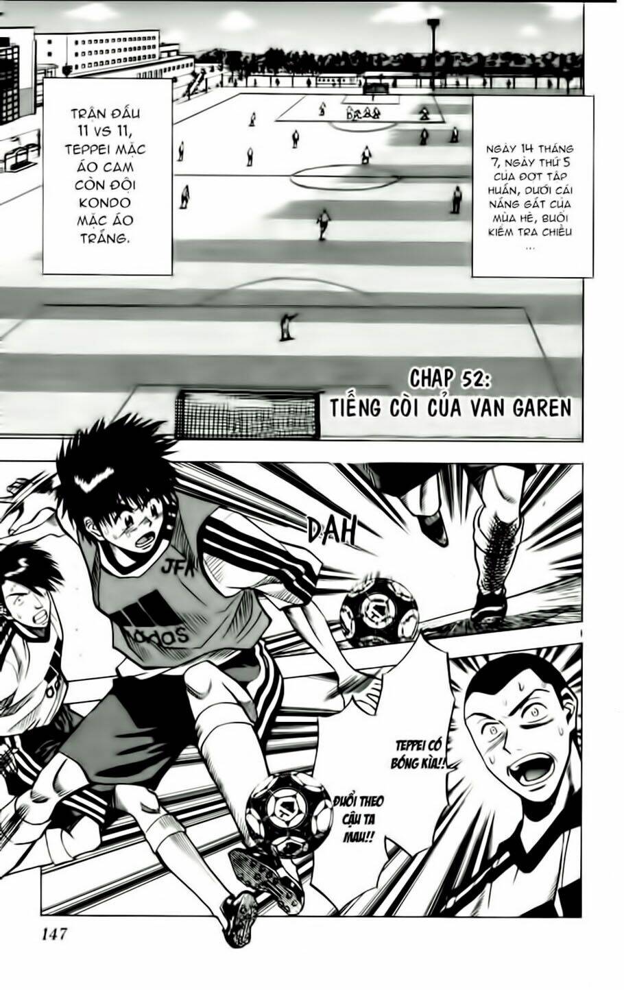 vũ điệu trên sân cỏ - fantasista chapter 52 1
