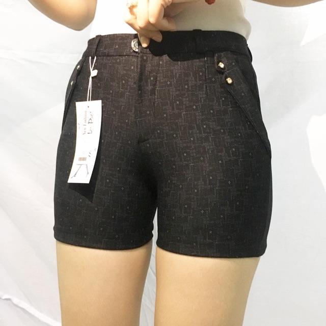 Quần cotton chất umi dày sọc đùi 4c