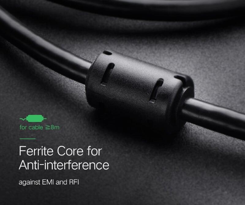 Ugreen UG30190HD116TK 1.5M màu Đen Cáp tín hiệu HDMI chuẩn 1.4 hỗ trợ phân giải 4K * 2K - HÀNG CHÍNH HÃNG