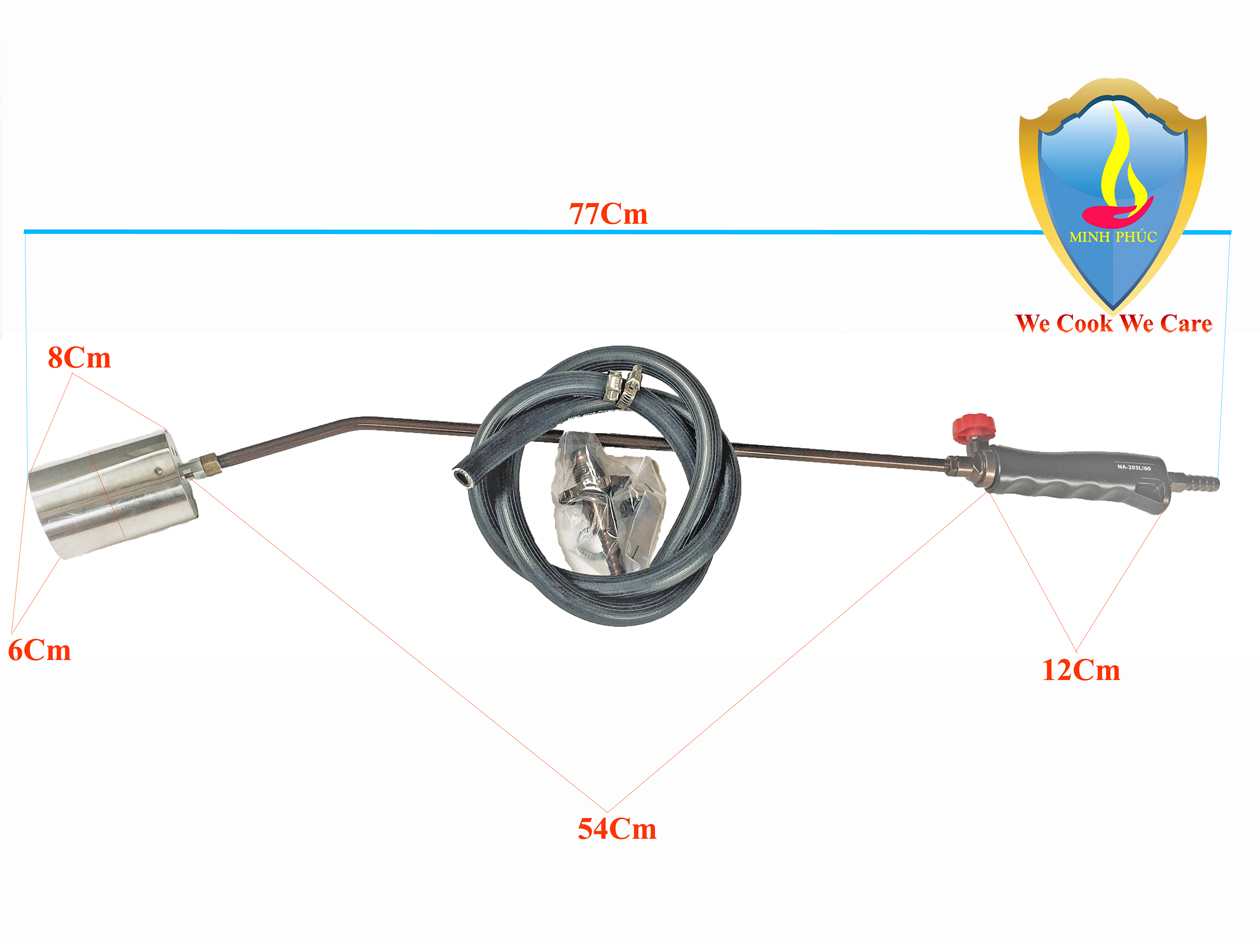 Bộ đèn khò gas công nghiệp Namilux NA-203L/60 - HÀNG CHÍNH HÃNG NAMILUX (MP)