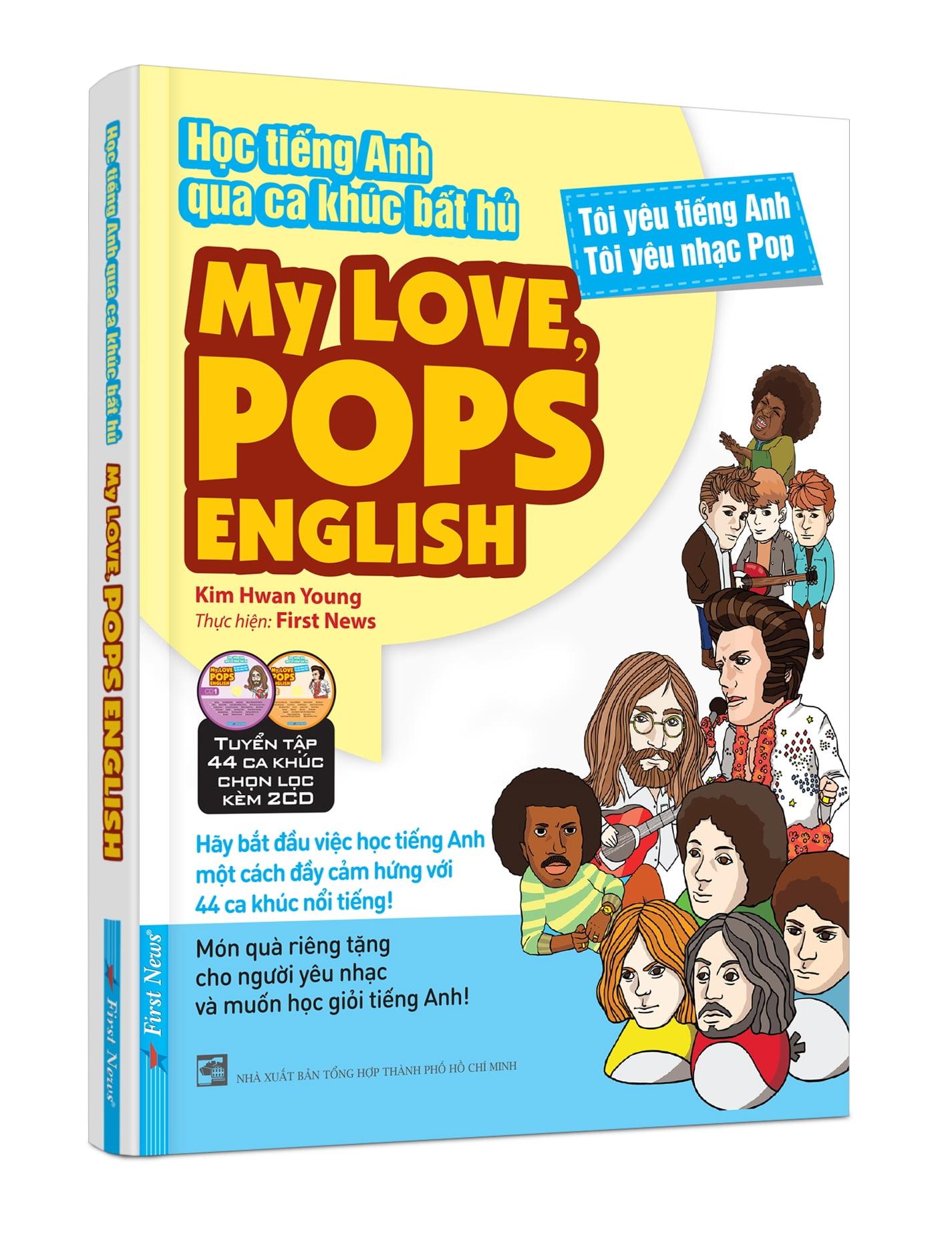 My Love, Pops English - Học Tiếng Anh Qua Ca Khúc Bất Hủ Tặng Kèm 2Cd