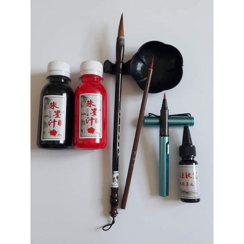 Combo bộ viết thư pháp