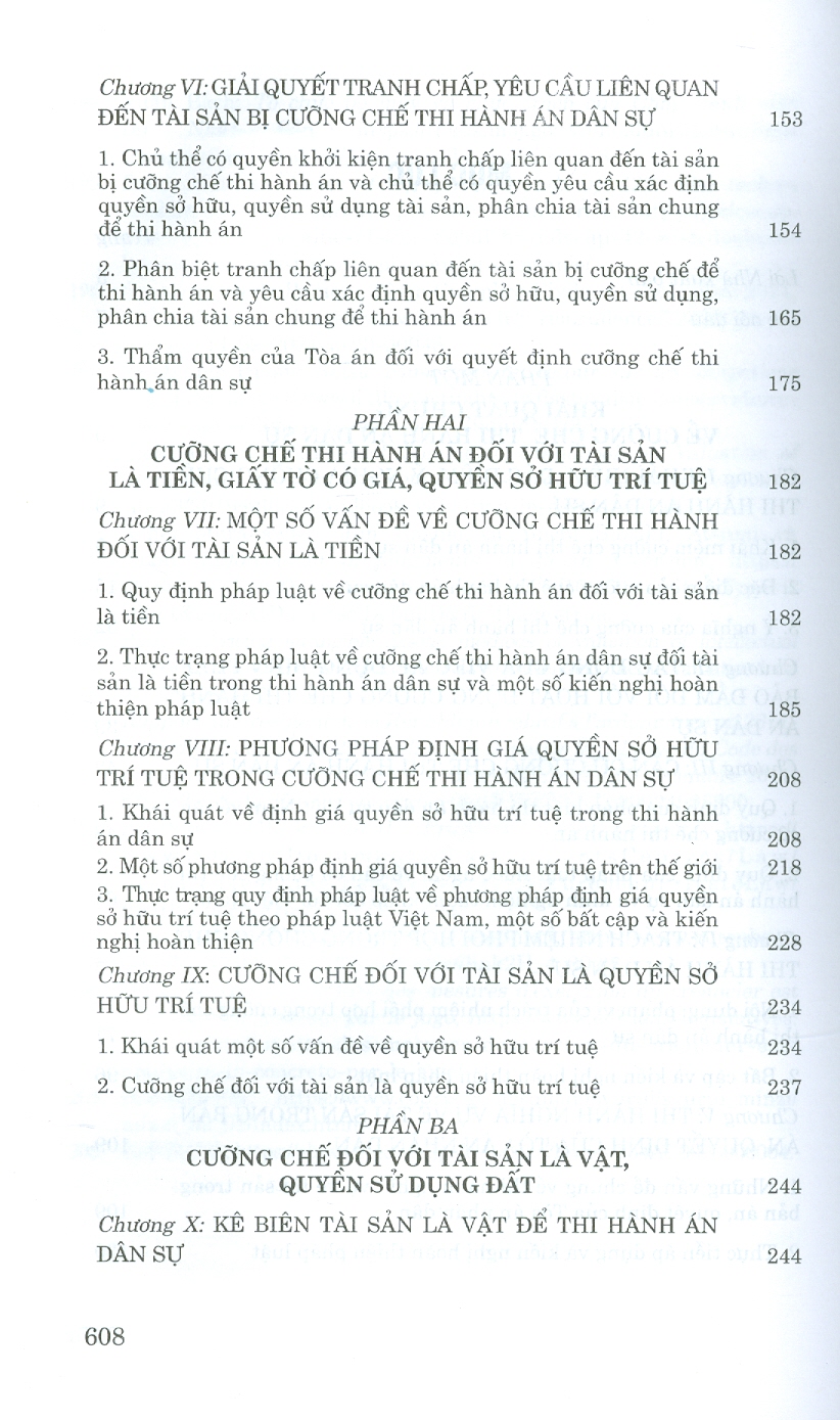 Pháp luật về cưỡng chế Thi hành án dân sự