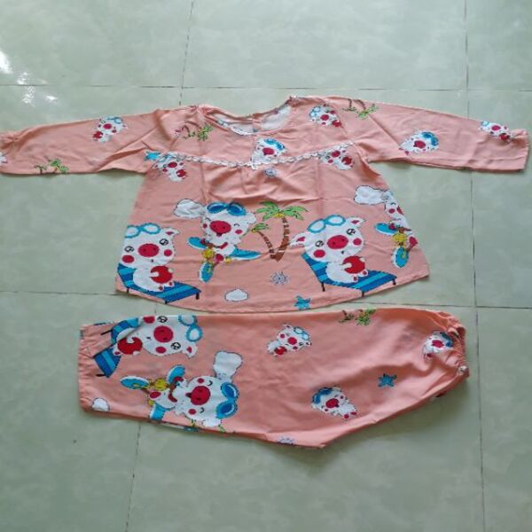 Bộ Tone quần dài tay dài cho bé 5-16kg