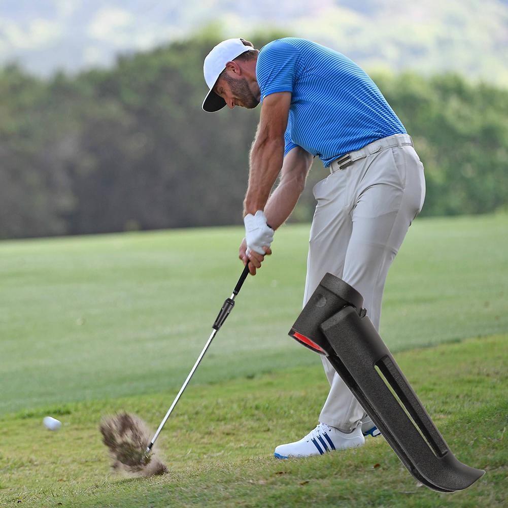Nêm golf đặt khung golf Đóng golf Đóng golf Trợ lý Trục golf thực tế Công cụ thiết bị ngoài trời Màu sắc: màu đen