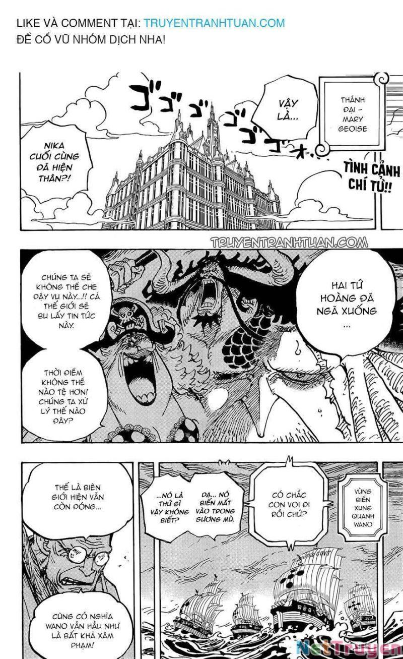 đảo hải tặc - one piece chapter 1052 2