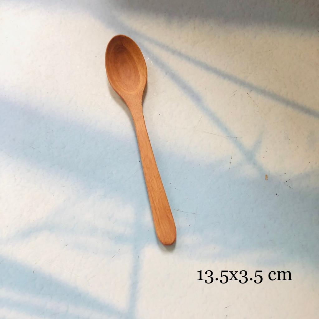Thìa/Muỗng Gỗ Nhỏ Xinh, Thìa Ăn Chè, Soup, Nhiều Cỡ, Phụ Kiện Bàn Ăn, Chụp Ảnh Decor