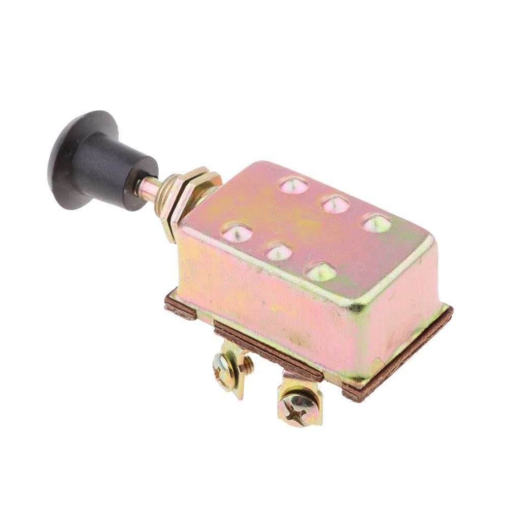 Headlight Light Switch Push Pull Button Switch for Boat Marine