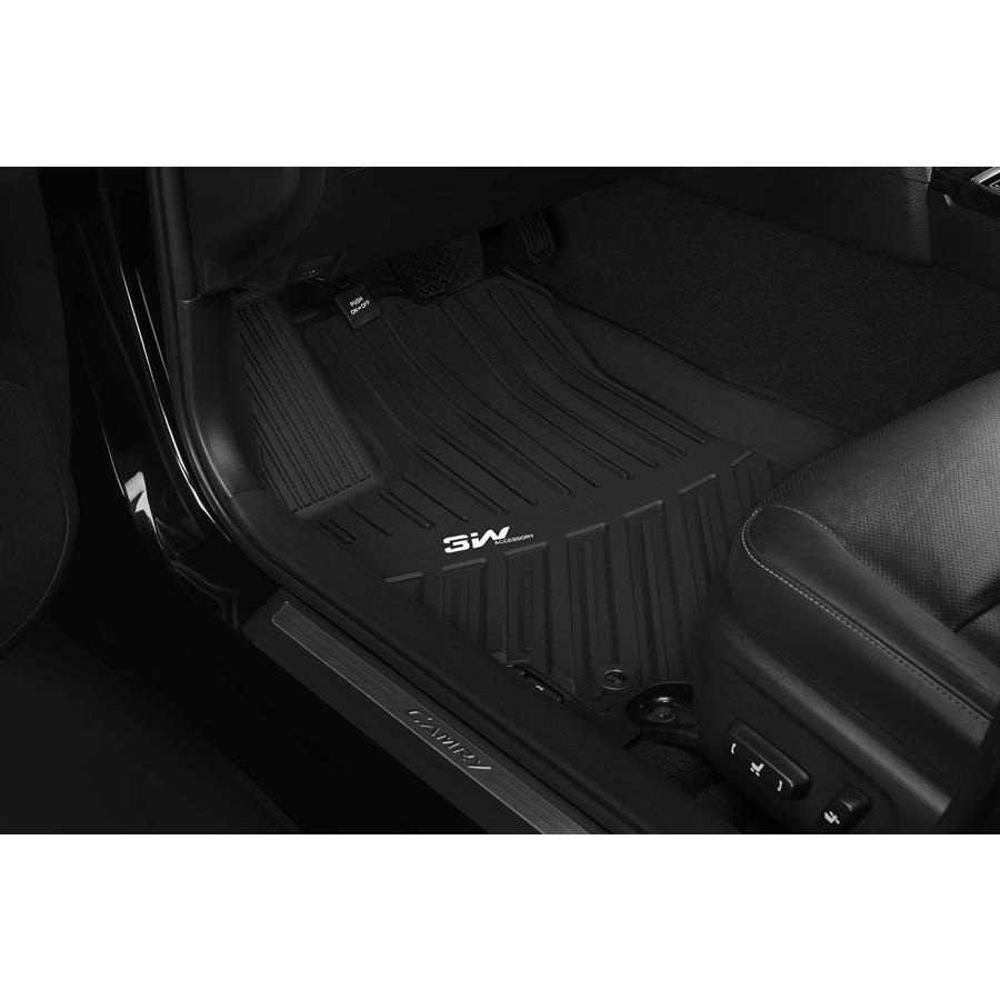 Thảm lót sàn ô tô TOYOTA CAMRY 2007 - 2017 Nhãn hiệu Macsim 3W chất liệu nhựa TPE đúc khuôn cao cấp - màu đen, màu be