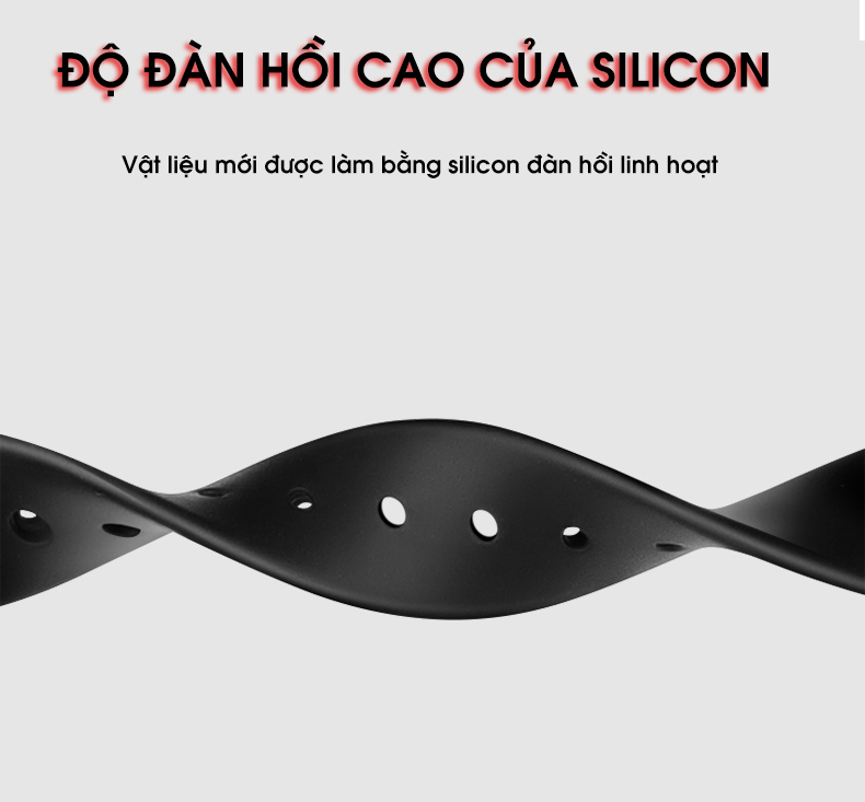 Dây Đeo Thay Thế Cho Vòng Đeo Tay Thông Minh Xiaomi Mi Band 3 Mi Band 4 - Hàng chính hãng