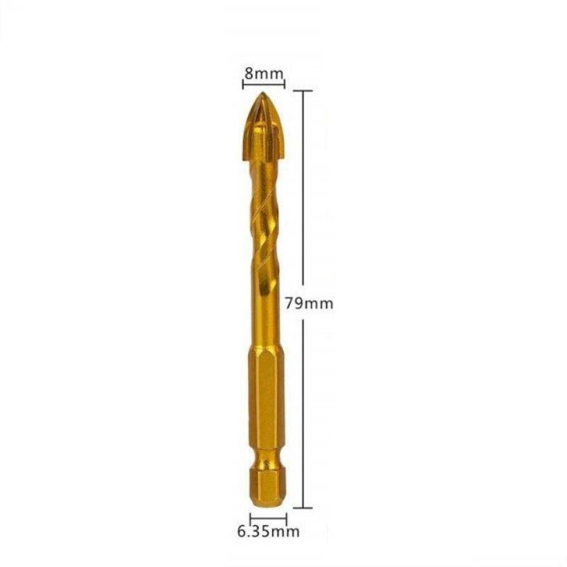 MŨI KHOAN ĐA NĂNG CHÂN LỤC GIÁC, KHOAN KÍNH, KHOAN ĐÁ, KHOAN GỖ KHOAN SẮT