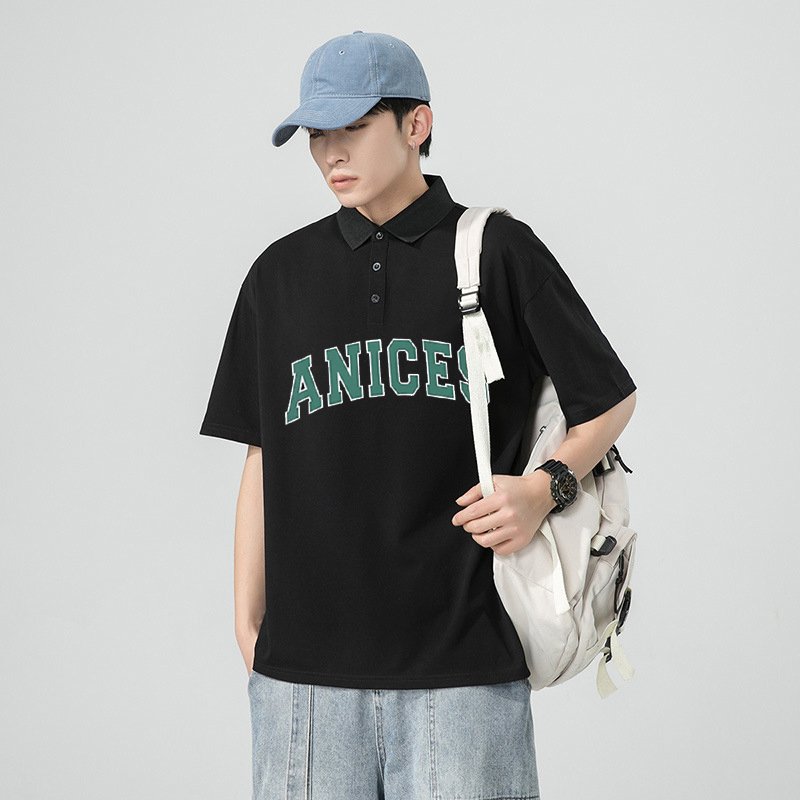 Áo thun Polo Anices PHONG BOUTIQUE phông tay lỡ nam nữ form rộng Local Brand