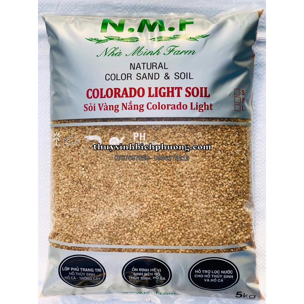 Sỏi Colorado Light Túi 1Kg- Trang Trí Bể Cá Làm Nền Thủy Sinh