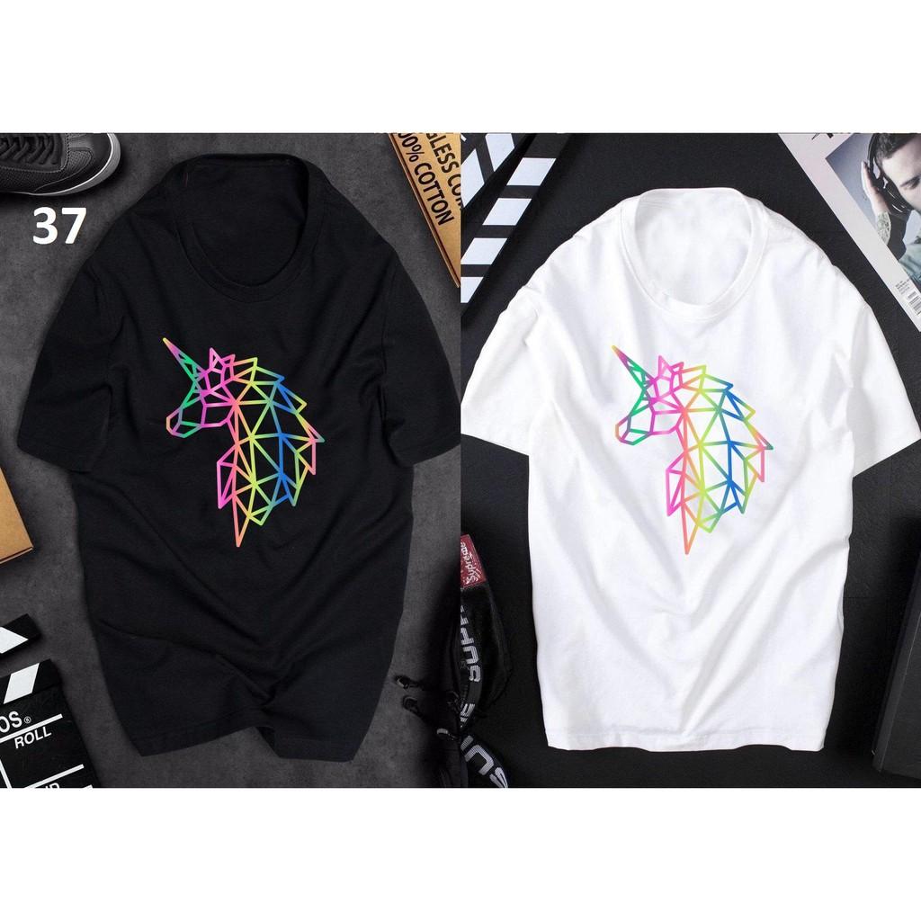 Áo thun Unisex phản quang 7 màu Có size tay lỡ