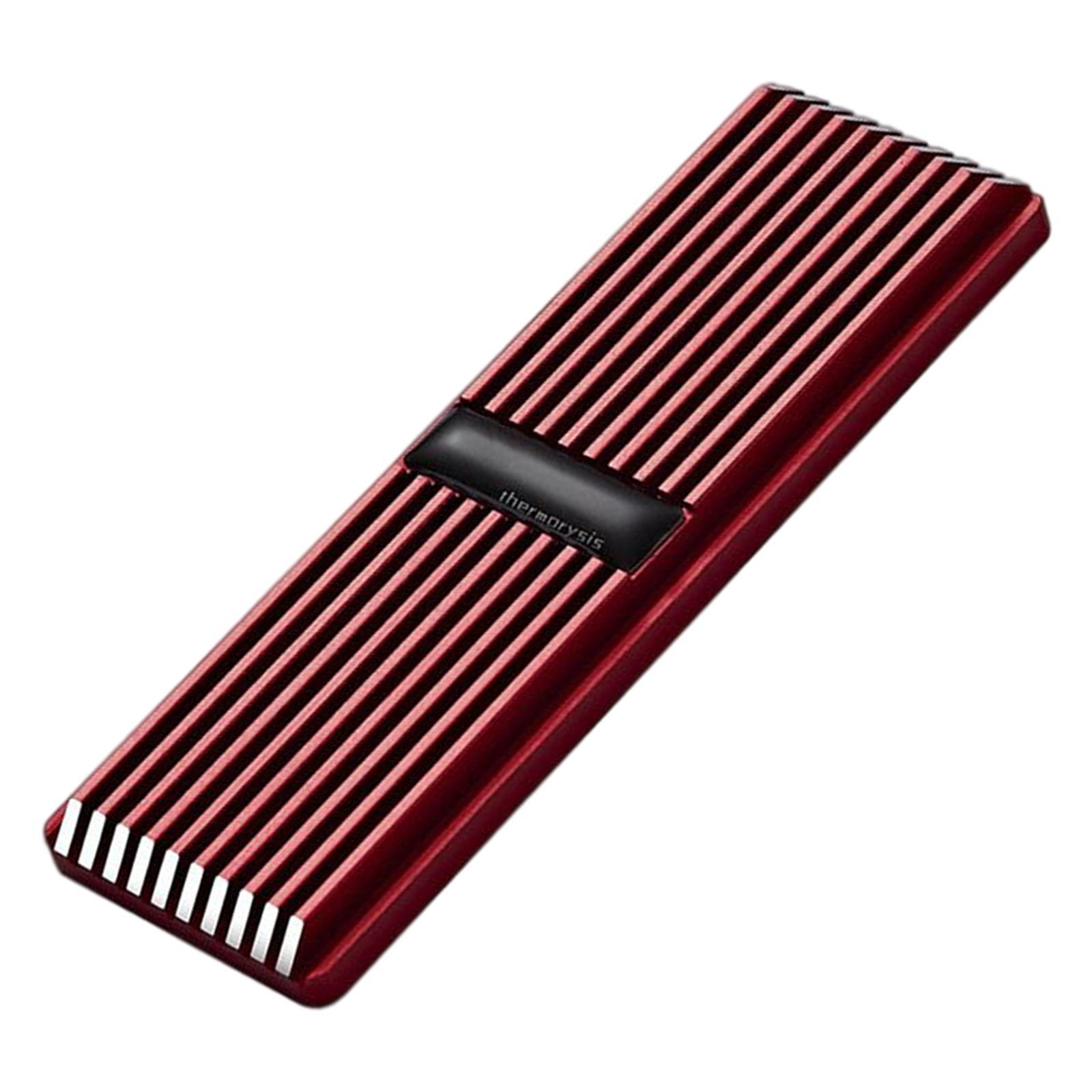 M.2 sink for   M.2 2280   Dissipation  for Computer Red
