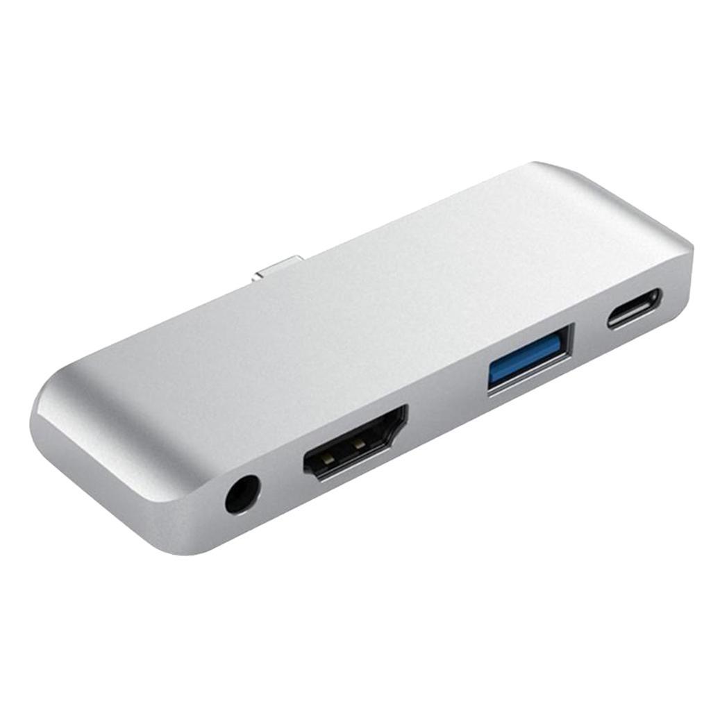 Type- Station USB-C To   Charger Hub Converter Adapter For  Pro