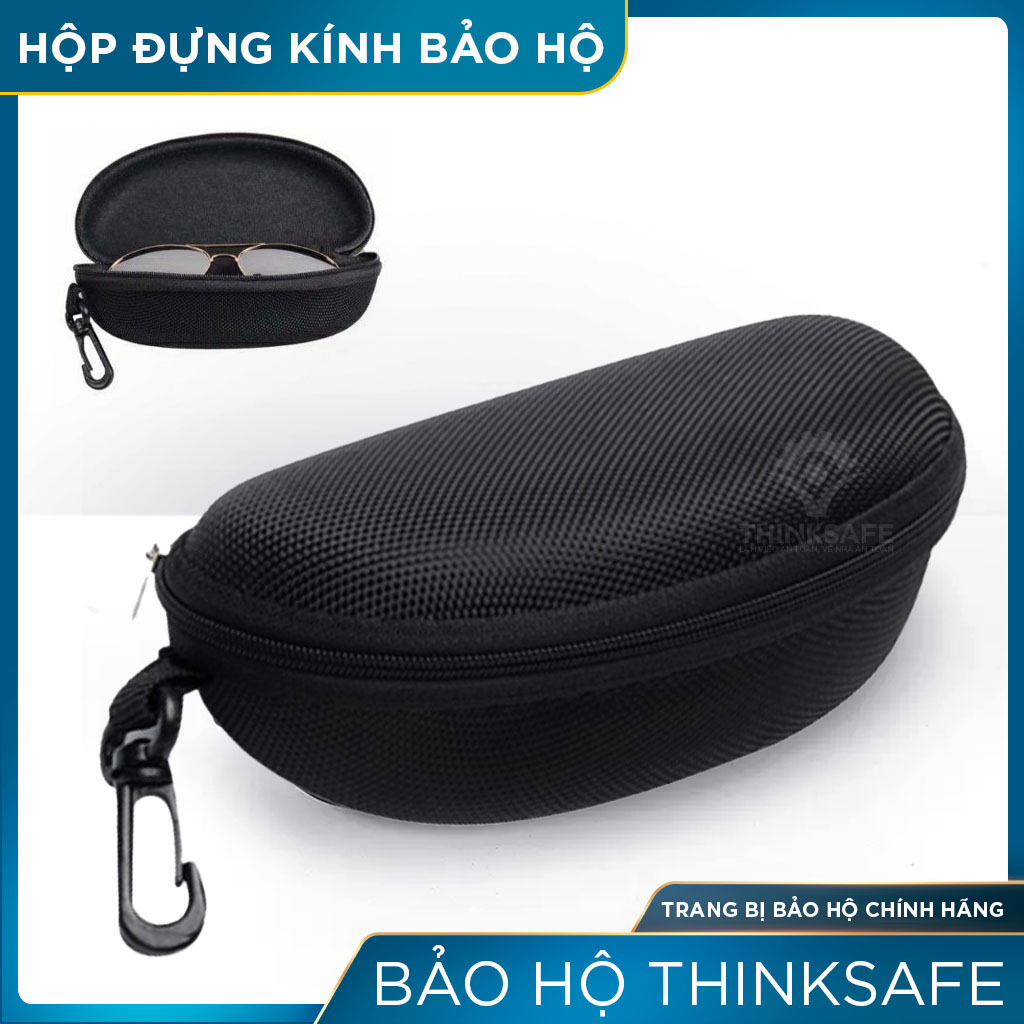 Hộp Đựng Mắt Kính Thinksafe Bảo Vệ Mắt Kính Khỏi Va Đập, Trầy Xước Vừa Hợp Thời Trang Chất Liệu Bền Đẹp, Có Móc Treo Tiện Dụng