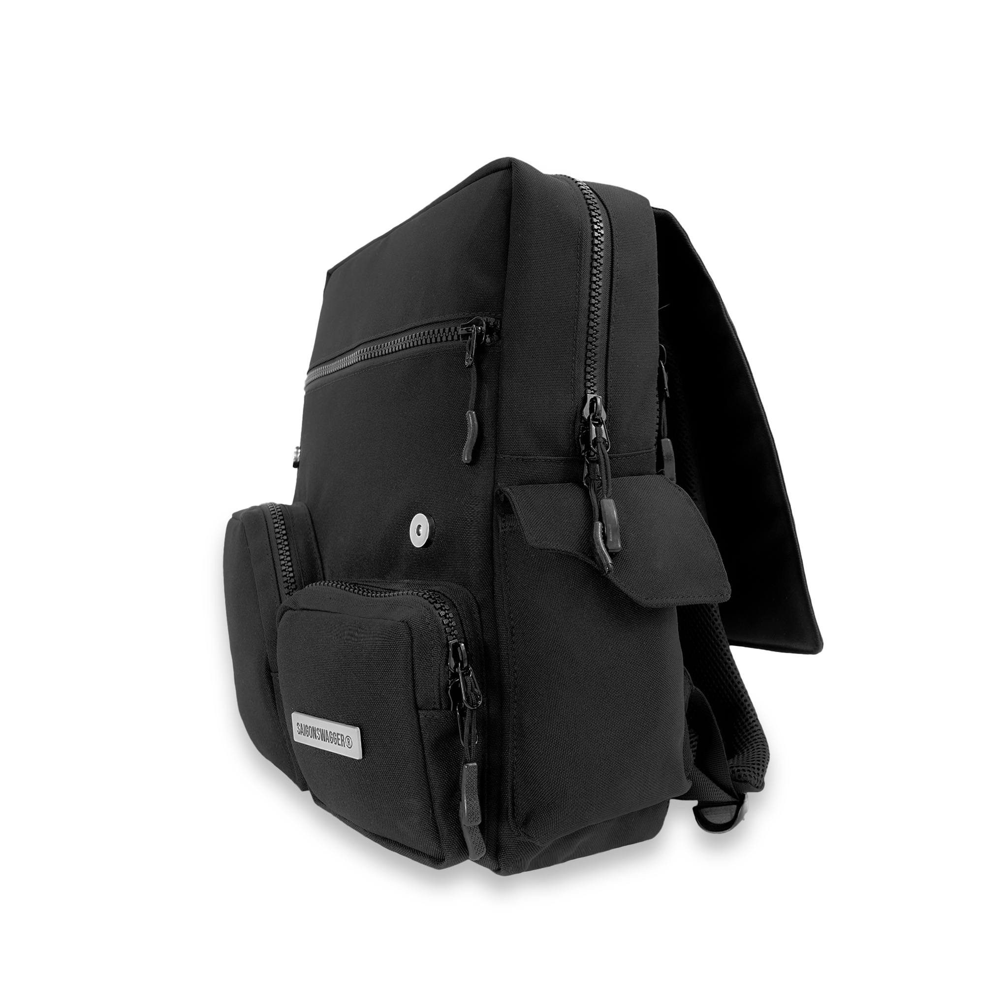 Balo Nam Nữ SAIGONSWAGGER  nhiều ngăn chống thấm SGS BLOCK BACKPACK, ngăn chống sốc laptop 15.6inch