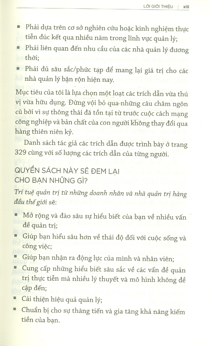 Trí Tuệ Quản Trị Từ Những Doanh Nhân Và Nhà Quản Trị Hàng Đầu Thế Giới