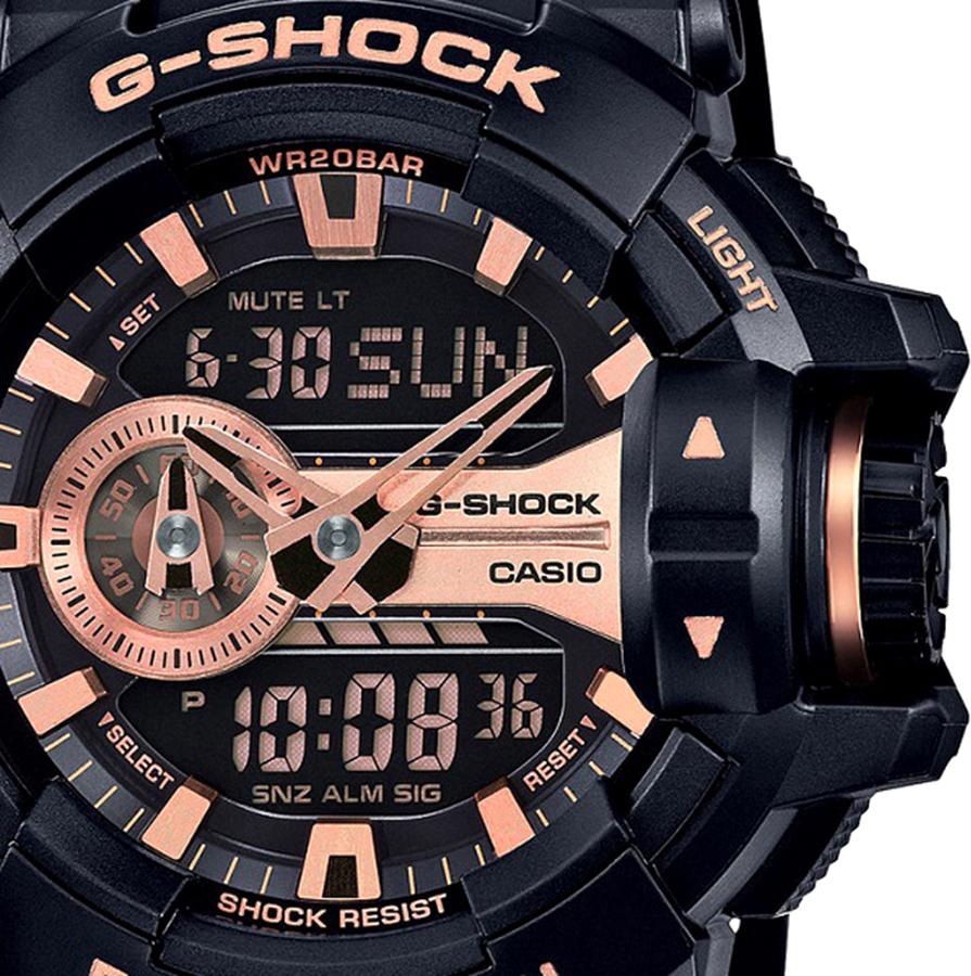 Đồng hồ nam dây nhựa Casio G-SHOCK GA-400GB-1A4DR