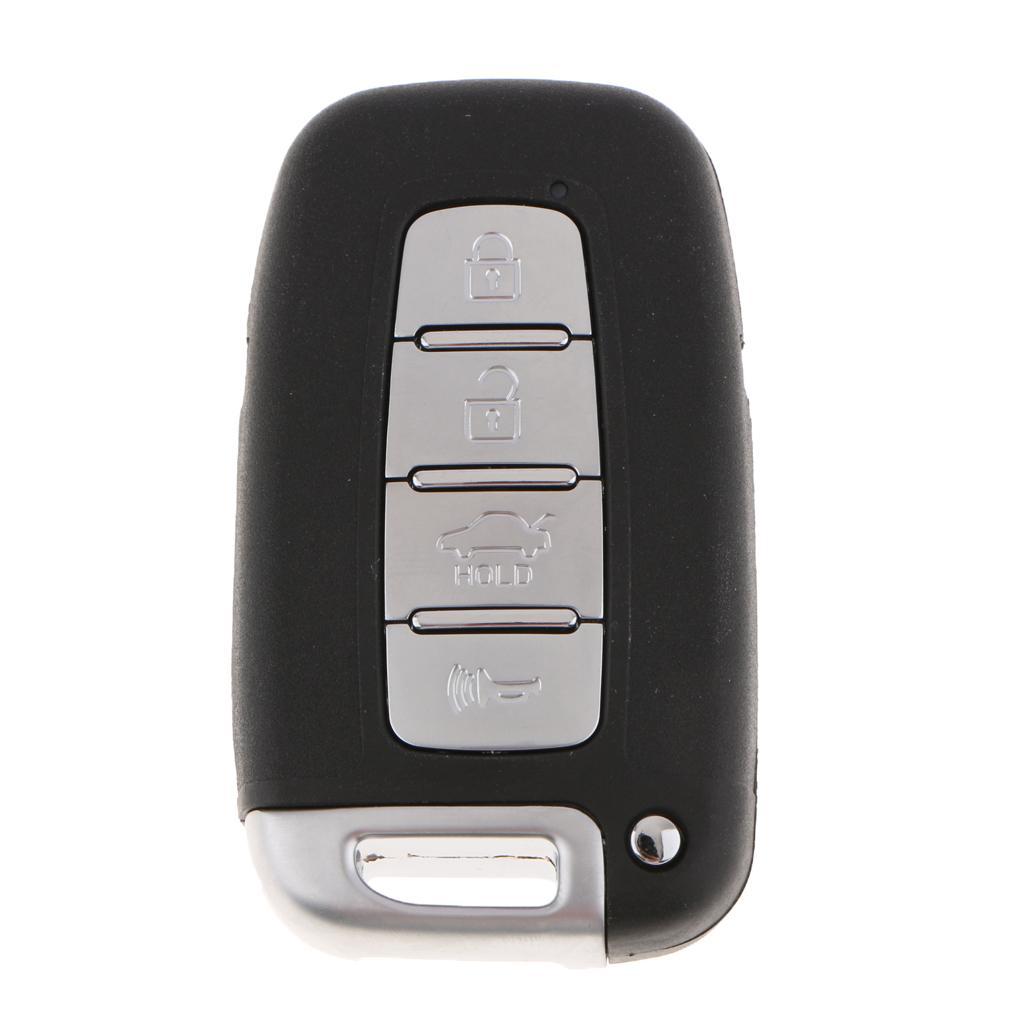 3 Buttons Switch Remote Fob Key Case Shell Uncut 434MHz for