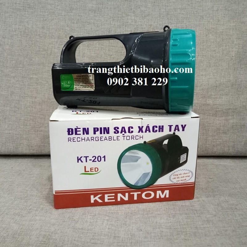 Đèn pin sạc xách tay Kentom KT 201