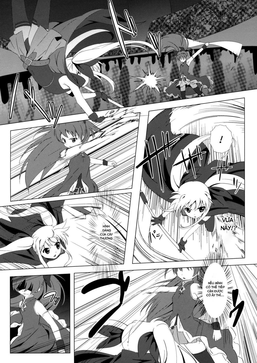 mahou shoujo lyrical nanoha x madoka (crossover) chapter 2 9