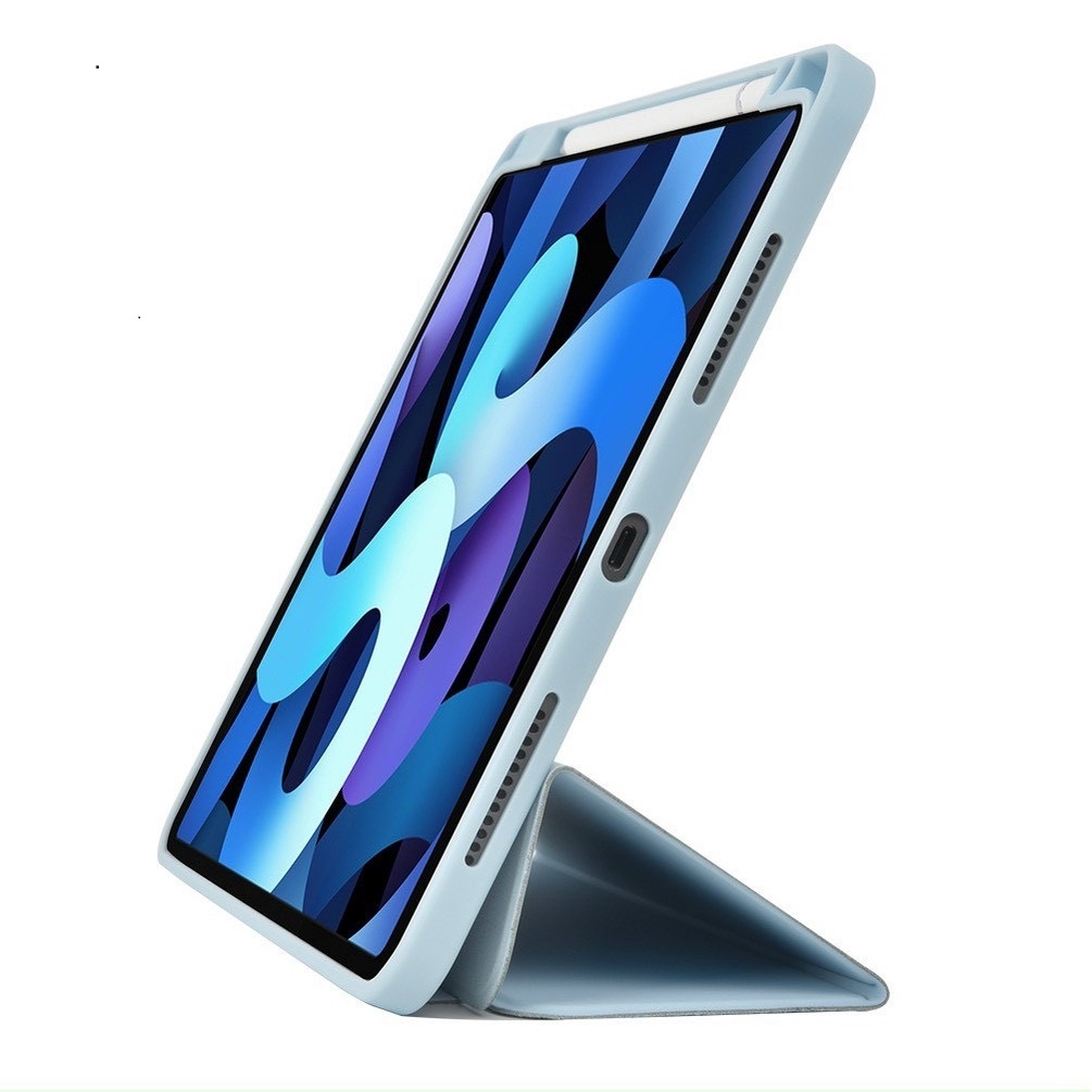 Bao da cho iPad Pro 11 inch M4 2024 hiệu Wiwu Skin Feeling Protective chất liệu TPU silicon chống trầy xước, chống va đập - Hàng chính hãng