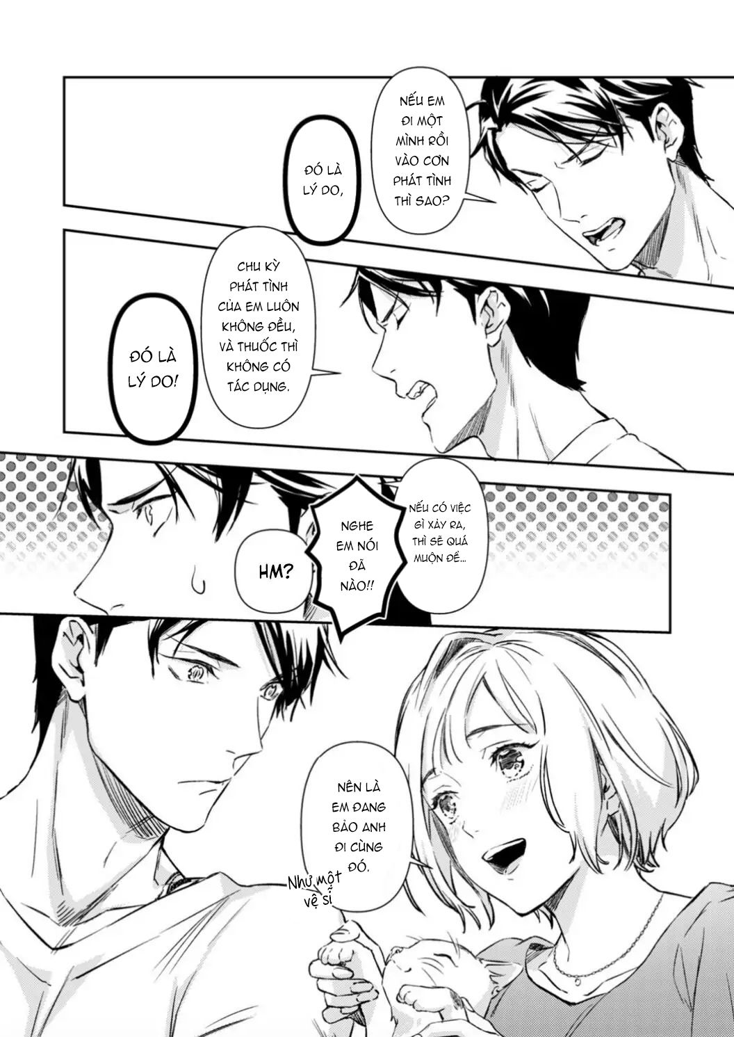 Mafia Và Omega ~ Khao Khát Cháy Bỏng chapter 10.1 - Trang 11