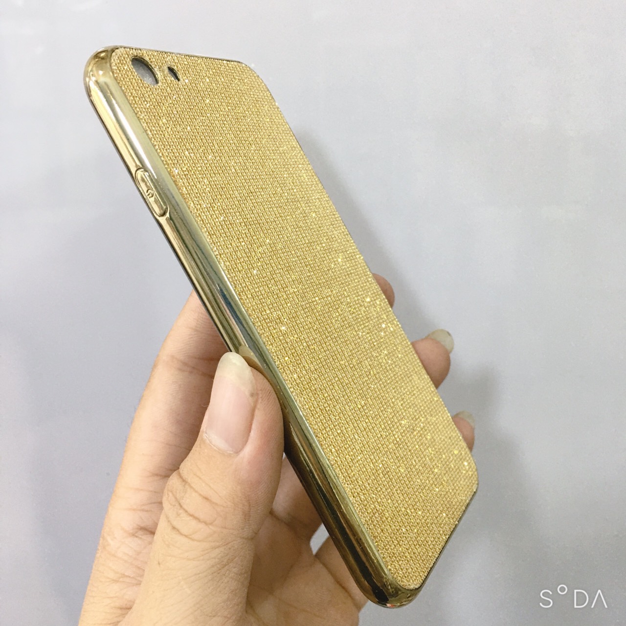 Ốp lưng kim tuyến viền xi bóng dành cho iPhone 6, 6s