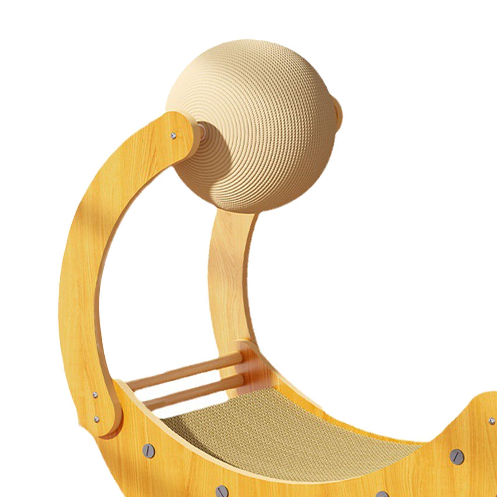 Cat Scratching Board Cat Scratcher Cat Scratch Ball Pet Toy Decorative Cardboard Pet Supplies Cats Nest Lounge Bed Cat Scratch Pad for Kitty