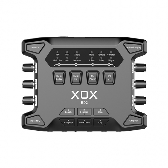 Soundcard Thu Âm Bluetooth XOX BD2 - Hàng chính hãng