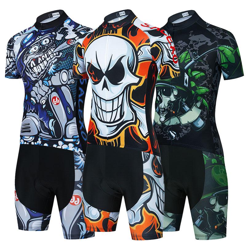 2023 Sọ mẫu xe đạp xe đạp bộ xe đạp mùa hè quần áo xe đạp leo núi MTB Maillot Ciclismo Men Set Color: cycling set 8 Size: XS
