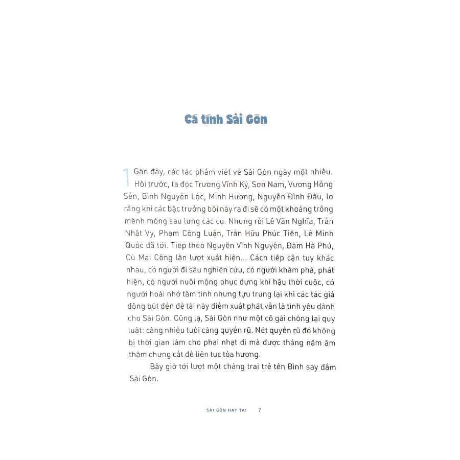 Sài Gòn hay ta!